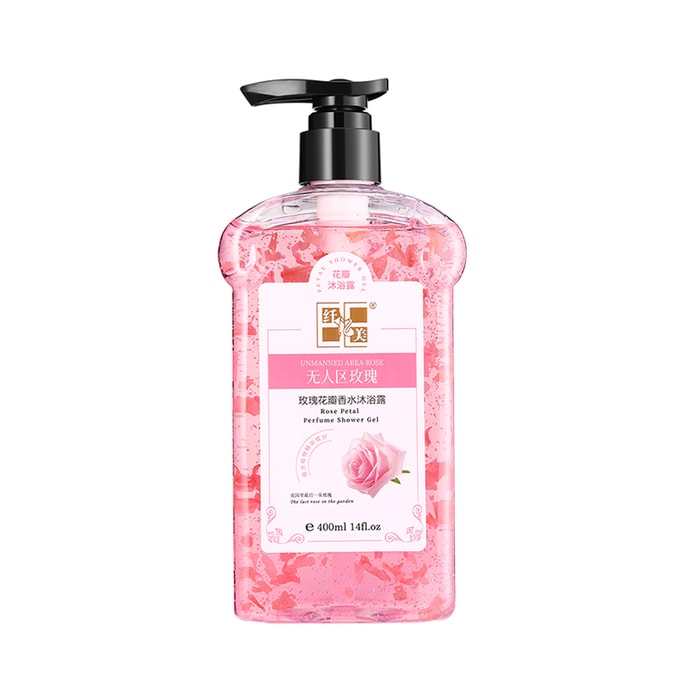 UKELEN 로즈 페탈 프래그런스 바디워시 400ml