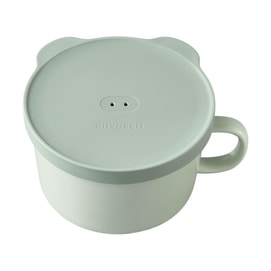 BUYDEEM Piggy Box 12cm Cozy Greenish with Handle