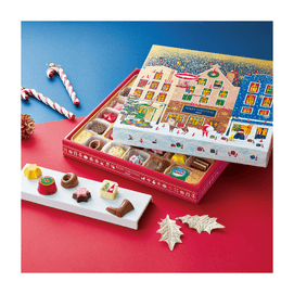 【日本直邮】 日本 Goncharoff 2025圣诞什锦巧克力礼盒 34块