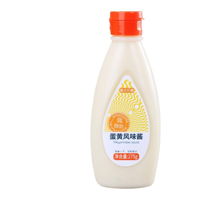 【中国直邮】 昔日印象 低脂蛋黄酱275g*1瓶