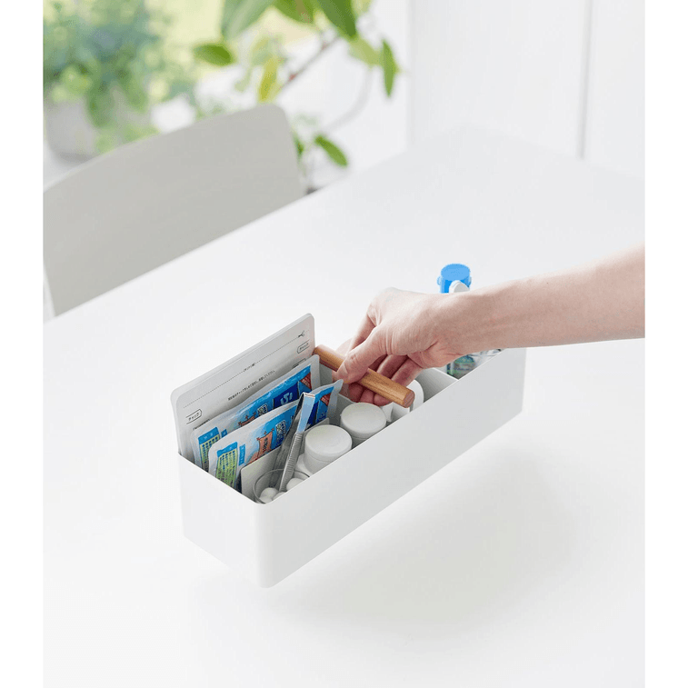 Slim Storage Box - Steel + Wood 1 piece 4