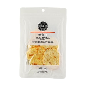 胖東來 鱈魚乾 原味 40g【網紅爆款】【營養高蛋白海鮮點心】