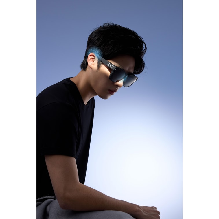 蕉下方形大框折叠近视套镜(高桩头)FD496-SV319+巧棕色镜框+镜面棕色镜片-F(均码) 3