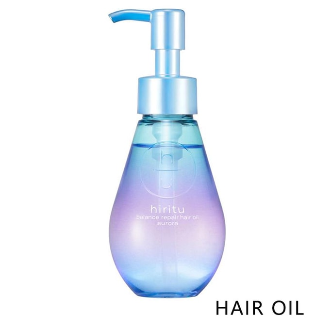 【日本直邮】 日本 Hiritu オーロラ バランス リペア ヘアオイル ヘアエッセンス カシス＆バイオレットの香り 輝くツヤ 98ml