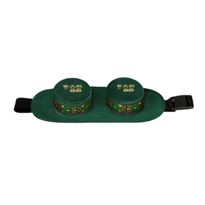 Moxibustion box Body moxibustion Smokeless dampness and cold removal green two pairs (2 copper boxes)+54 Moxa pillars