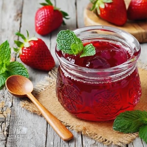Strawberry Flavored Jelly Mix, 3.53 oz