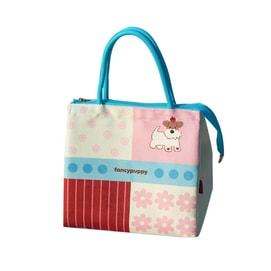 New Student Office Worker Thick Hand-Held Rice Bag Bento Box Insulated Lunch Box Bag 1 Piece Apple Puppy F