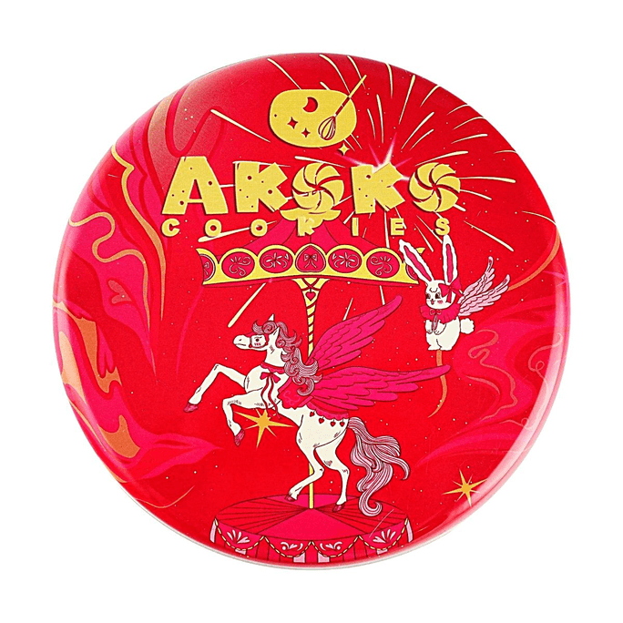 AKOKO 夏威夷果仁可可脆 礼罐装 300g【配料干净】【低糖高蛋白】【醇香酥脆】