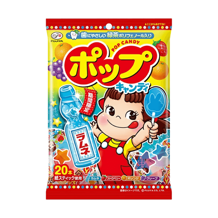 Mixed Fruit Flavor Mouthguard Juice Lollipop 20 pieces - Yami.com