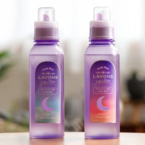 日本LAVONS LE LINGE to the Moon Sharebon 洗衣液 柔顺护衣 夜曲蓝香型 500ml