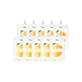 Low-Sugar Low-Calorie Konjac Jelly, Mango Flavor 5.07 fl oz x 10 Packs