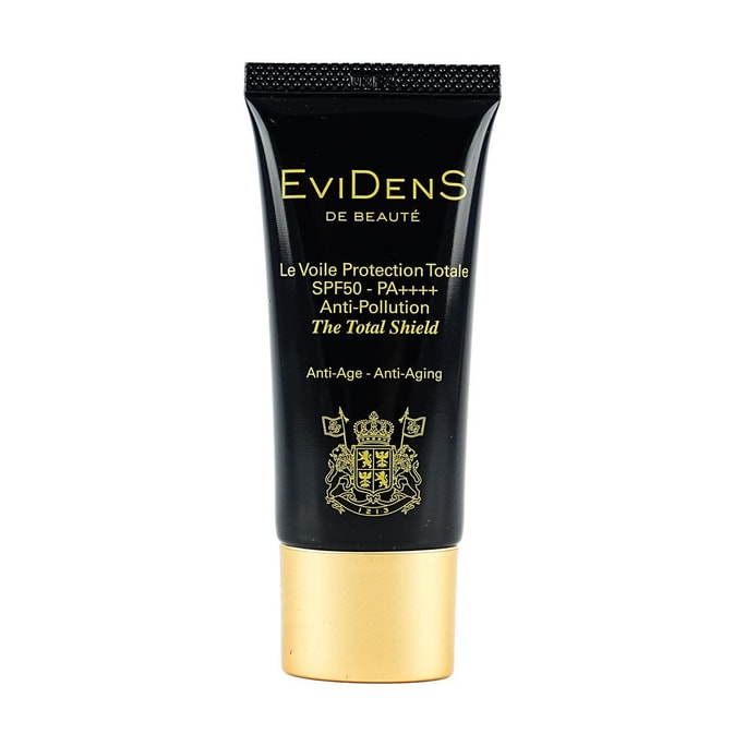 法国EVIDENS DE BEAUTE伊菲丹 抗光老精华高倍防晒霜 SPF50·PA++++ 30ml 外防内养敏感肌 包装随机