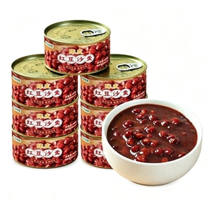 Dried Tangerine Peel Red Bean Soup Red Bean Paste 320g [2 Cans] Five-grain Breakfast Instant Porridge Dessert Ready To Eat Straight From The Can [Zero Fat Zero Additives] [Cool And Refreshing, Zero-fa