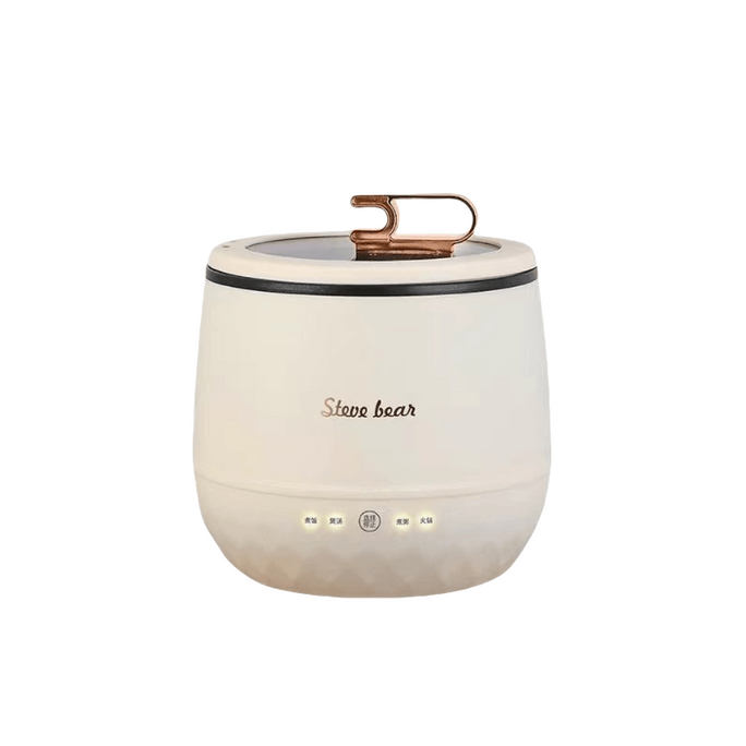 Small household rice cooker Rice cooker Multifunctional rice cooker 1.8L 110V meter beige