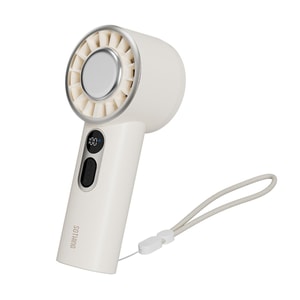 Refrigerated Handheld Fan, Portable Small Fan, Engine Ice Z, Moonlight White