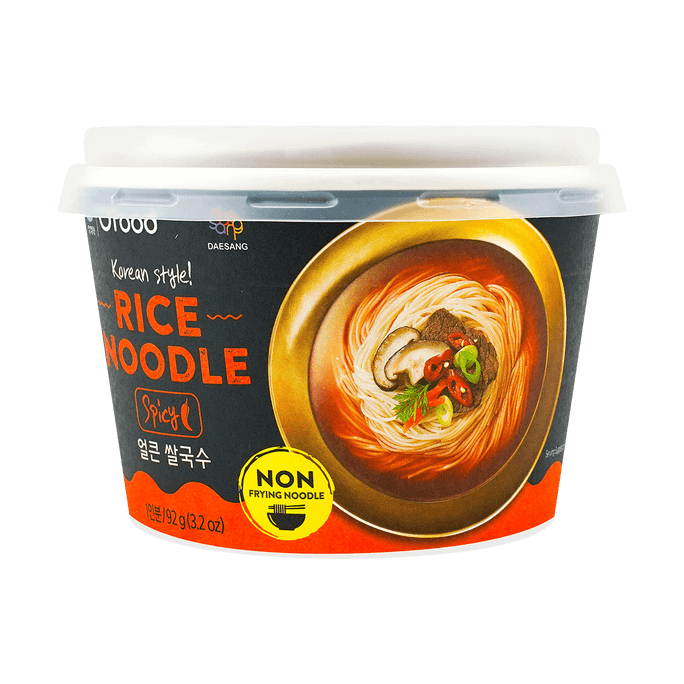 Hot & Spicy Korean-Style Rice Noodles - Instant, 3.24oz