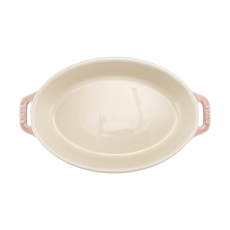 세라믹 베이킹 접시 세트, 4개, 마카롱 혼합 베이킹 접시 세트, 라이트 핑크 10