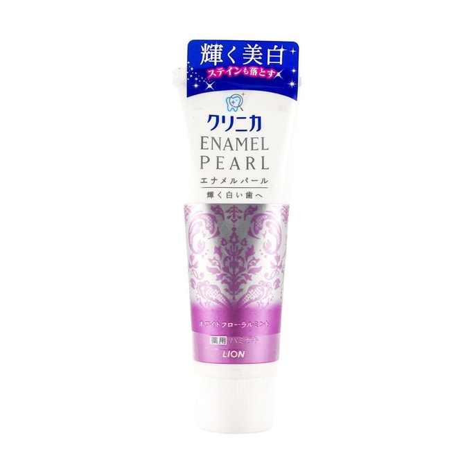 Enamel Pearl White Floral Mint Toothpaste 143g