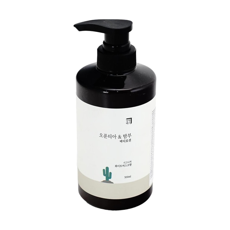 오브제 선인장&대나무 바디 로션, 470ml #화이트머스크 - 민감성 피부용, 약산성 포뮬러 | 집중 보습 6