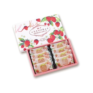 【日本直邮】神户 春季限定 草莓巧克力夹心饼干 8枚入