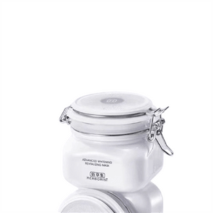 【中国直送】HERBORIST New Qibai Dabai Mud 3.0 アプリケーションマスク、美白特別証明書、そばかす除去、マルチエフェクトコンプレックス、相乗強化と美白 260g/ボトル