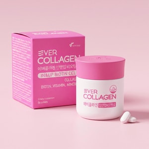 Biotin Collagen Tablets, Hair Skin Nail Nutrition, 56 Tablets