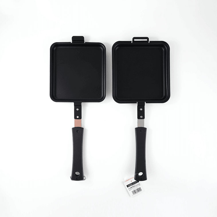 日本PEARL LIFE IH适用热烤三明治夹三明治机烤盘模具双面平底煎锅  HB-5910 4