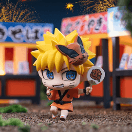 日本Bandai Megahouse 火影忍者疾风传Petite Chara Land 十周年礼盒套装 盲盒