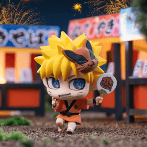 日本Bandai Megahouse 火影忍者疾风传Petite Chara Land 十周年礼盒套装 盲盒