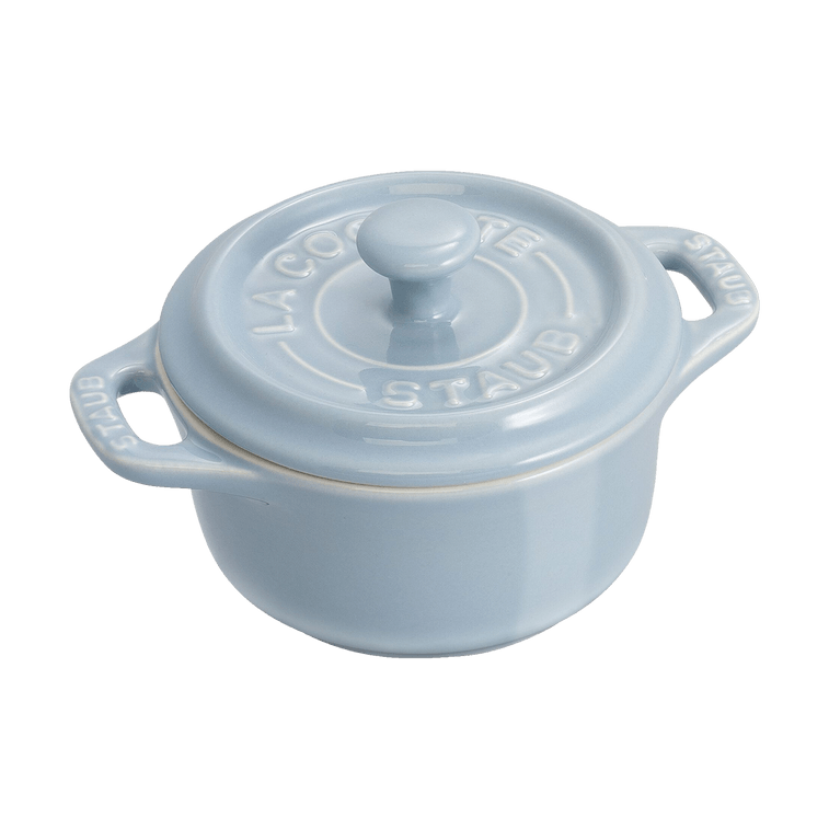 法国STAUB珐宝 马卡龙混色 陶瓷小锅  迷你炖盅烤碗 6件套 6