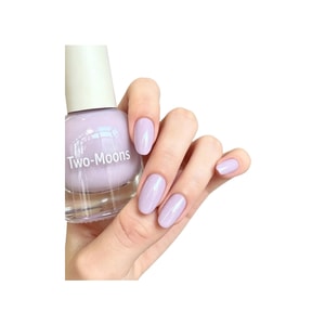 【2026 New】Nail Polish No-Bake Quick Dry Highly Photogenic Old Money White French Manicure American Style Aurora Nail Polish Water-Based Removable Summer Vibe Nail Art #Creamy Purple 10ml