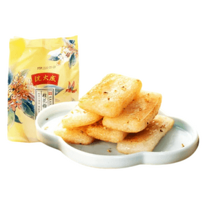 【中国直邮】 沈大成 桂花糖年糕水磨糯米宁波财神糕400g*1袋