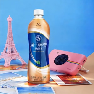 Assam Milk Tea Drink - Sweet & Refreshing, 15.21fl oz