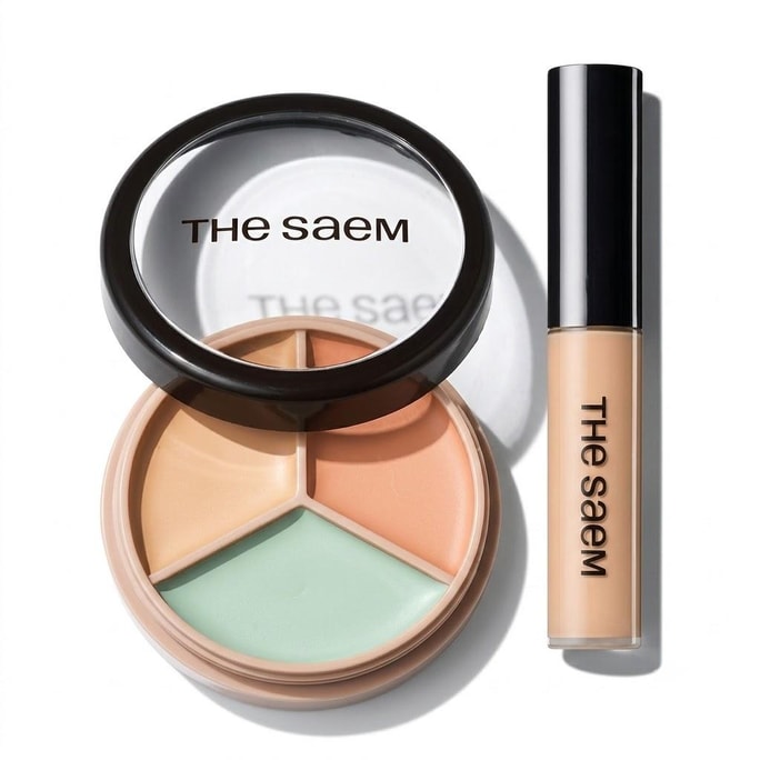 Cover Perfection Concealer Duo Set, #03 Correct Up Beige + #01 Clear Beige