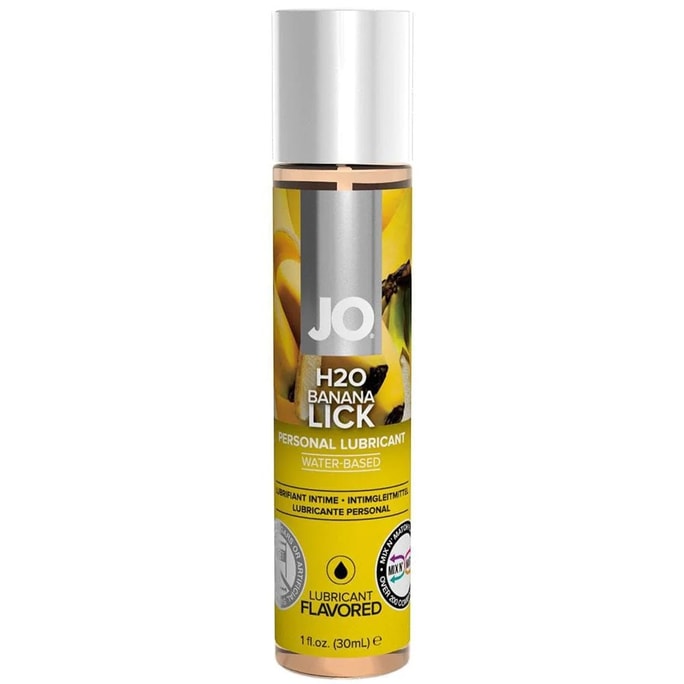 JO H2O Flavored Lubricant - Banana Lick 30ml