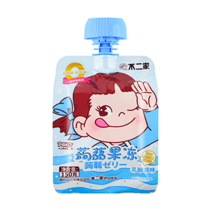 大陆版FUJIYA不二家 蒟蒻果冻吸吸布丁 乳酸菌味 150g