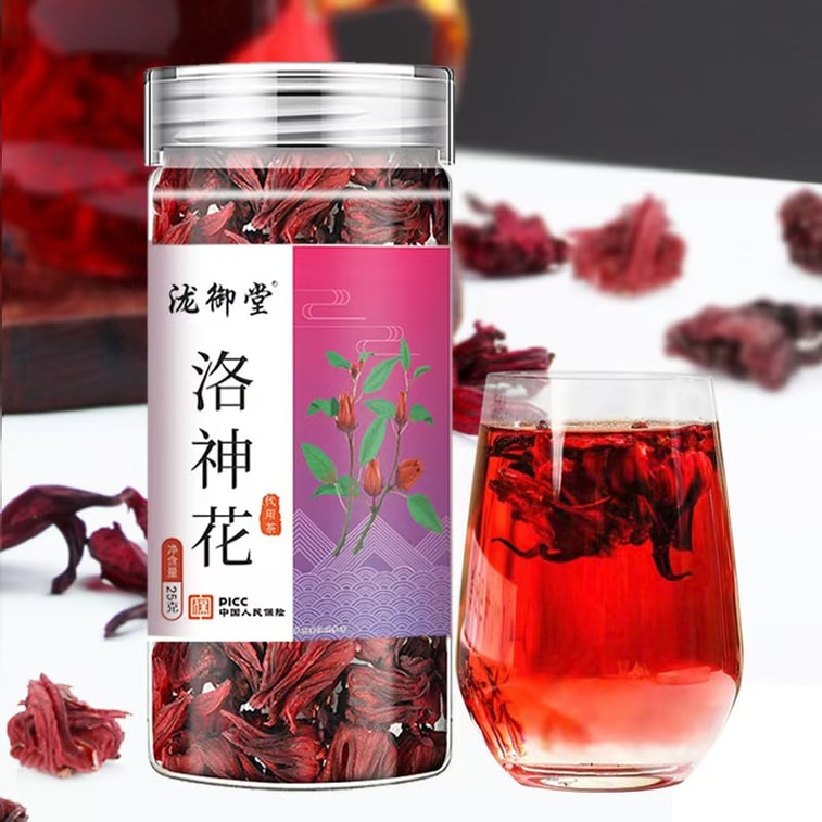 泷御堂 洛神花茶 玫瑰茄 植物界的红宝石 朵大红润 汤色娇艳 25g 5