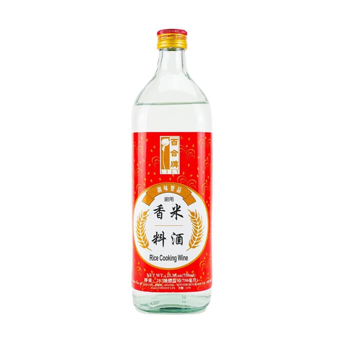 台湾百合牌 香米料酒 750ml