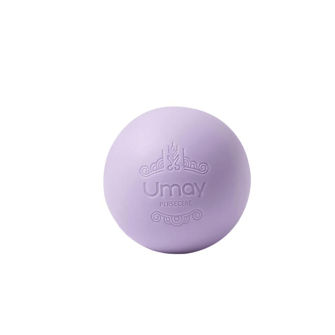 [중국에서 직접 우편 발송] Youmei Plantar Fascia Ball 실리콘 마사지 볼 목 멤브레인 볼 발바닥 보라색 63mm*1