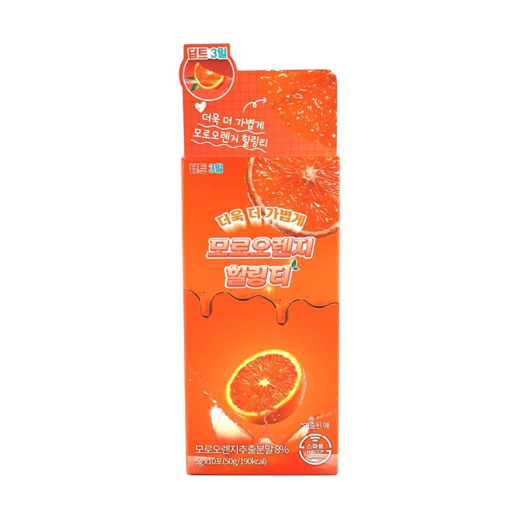 DEEPTE 3DAYS Moro Blood Orange Healing Tea 10 sticks - Yami.com