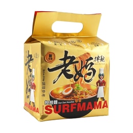 台湾老妈拌面 担担面 4包入  516g