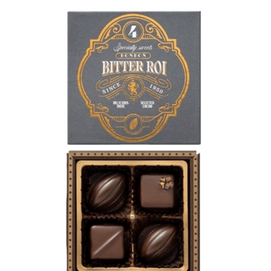 Bitter Elegance Bonbons - A Return on Refined Taste (4 Pieces)