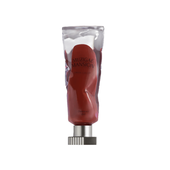 【香港直邮】 韩国 Muzigae Mansion 丝绒冰块唇釉 008 DOMINANT 高冷覆盆莓玫瑰红 6ml  柔雾哑光不沾杯 冷调勃艮第酒红 气场全开 纯素认证