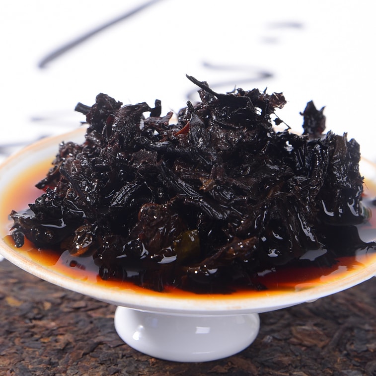 仁信昌 2015年勐海古树普洱熟茶砖 500克 熟普洱茶叶 6