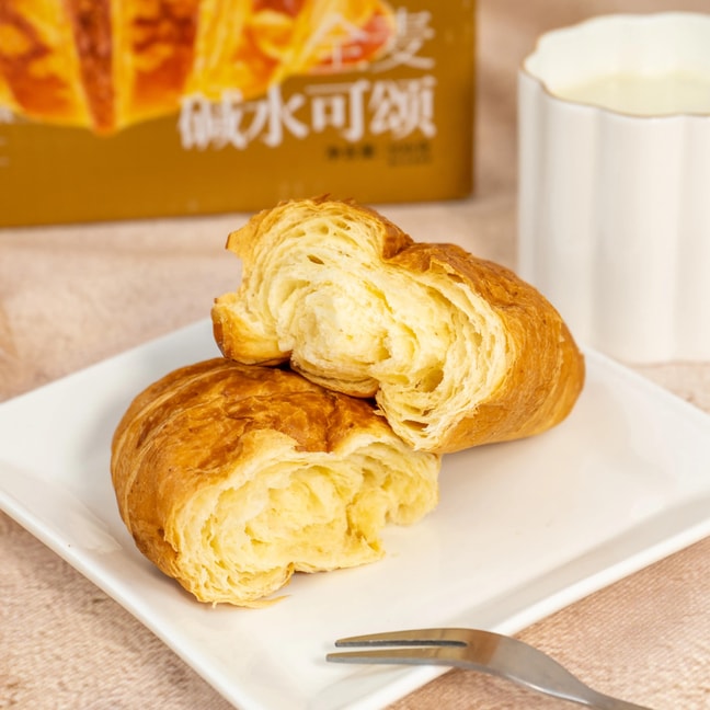 Whole Wheat Lye Croissant Bread 10.86 oz【0 Sugar 0 Trans Fat】