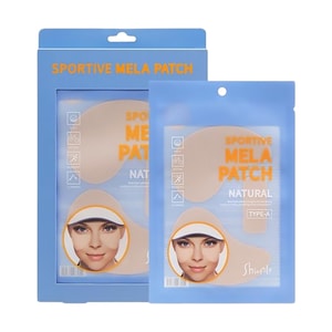 韓國 純妮 Shionle 天然美白面膜 A型 運動防曬貼 (4 片) 持久冷卻肌膚 高爾夫必備