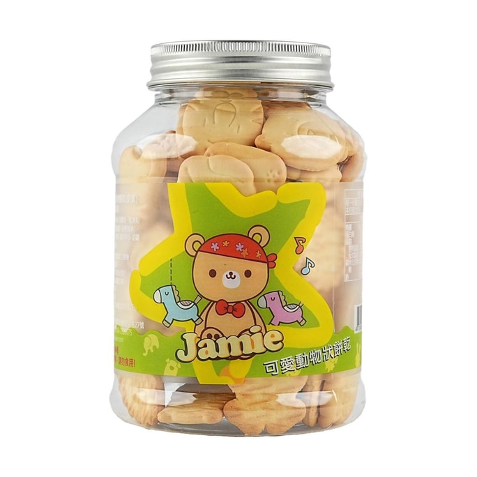 台灣恩澤 JAMIE 可愛動物狀餅乾 150g
