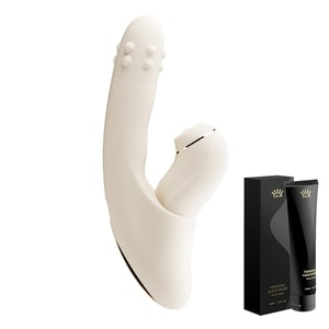 Double Vibrator Plus White 1 Piece