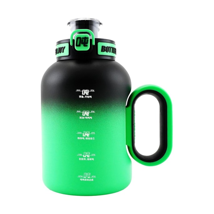 316 Stainless Steel Cup Insulated Cold Cup Cool Black Green 1L