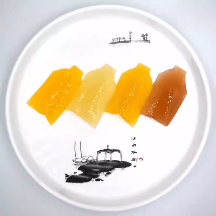 Liuliu Mei Green Plum Grape Flavor Plum Jelly Bagged Children's Snack, Fruit-Flavored Squeeze Konjac Jelly Snack 120g*1 Bag 4